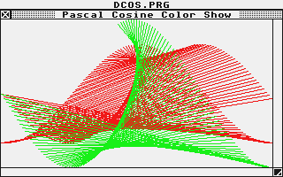 Jörg Lohse Demodisk atari screenshot